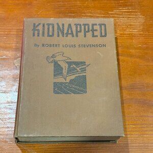 Kidnapped By Robert Louis Stevenson 1935 Hardcover Edition Whitman Publishing